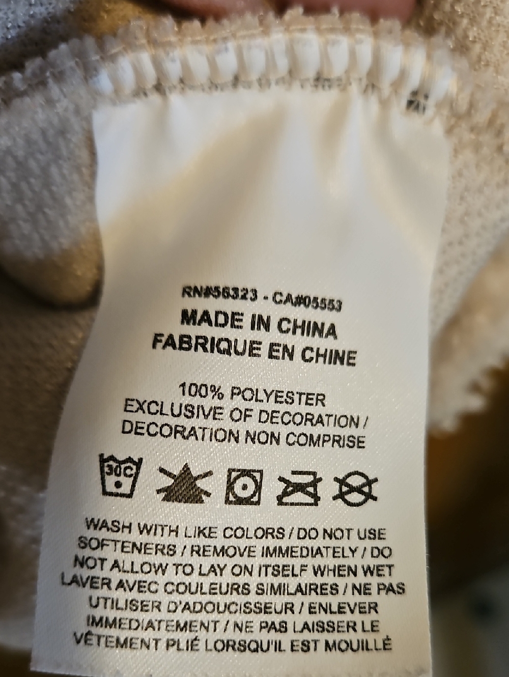 Nike Cream Sherpa Half-Zip Pullover - Picture 6 of 7